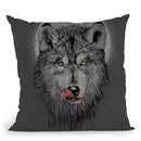 Dinner Time Dark Throw Pillow By Balazs Solti