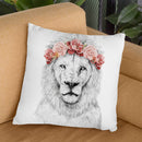 Festival Lion Throw Pillow By Balazs Solti