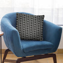Black Asanoha Pattern Throw Pillow By Cat Coq