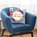 Lovethe Little Things Throw Pillow By Cat Coq