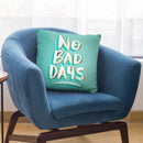 Mint No Bad Days Throw Pillow By Cat Coq