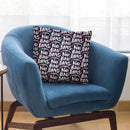Navy Blush No Bad Days Pattern Throw Pillow By Cat Coq