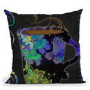 Nouveau Cafe Ii Throw Pillow By Color Bakery