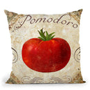 Mangia Ii Throw Pillow By Color Bakery
