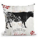 Ferme I Throw Pillow By Color Bakery