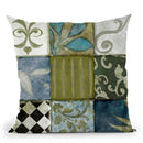 Les Fleurs De La Terre I Throw Pillow By Color Bakery