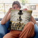 Chand 1 Throw Pillow By Color Bakery