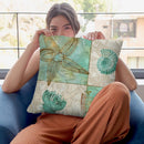 Sea Life I Throw Pillow By Color Bakery
