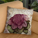 Legumes Francais Iv Throw Pillow By Color Bakery