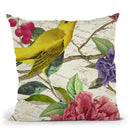 Voices Of Spring I Throw Pillow By Color Bakery