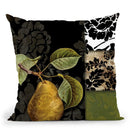 Damask Lerain Ii Throw Pillow By Color Bakery