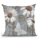 Daisy Recital Ii Throw Pillow By Color Bakery