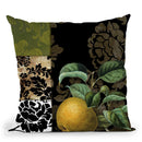 Damask Lerain Iii Throw Pillow By Color Bakery