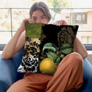 Damask Lerain Iii Throw Pillow By Color Bakery