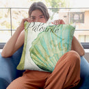 La Mer Ii Throw Pillow By Color Bakery