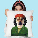 Che Guevara Dog Throw Pillow By Coco De Paris