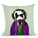 Joker Panda Throw Pillow By Coco De Paris