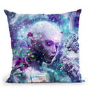 Discovering The Cosmic Consciou Throw Pillow By Cameron Grey
