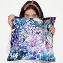 Dreams Of Unity Hummingbird Throw Pillow By Cameron Grey