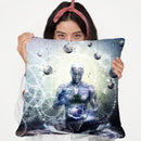 Experience So Lucid, Discovery So Clear Throw Pillow By Cameron Grey
