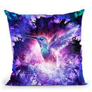 Hummingbird Love Throw Pillow By Cameron Grey