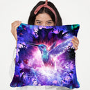 Hummingbird Love Throw Pillow By Cameron Grey