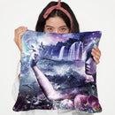 Nature Painter Throw Pillow By Cameron Grey