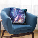 Shoulders And Giants Throw Pillow By Cameron Grey