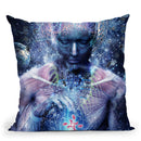 Silence Seekers Throw Pillow By Cameron Grey