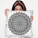 Mandala Love 1 Throw Pillow By Cameron Grey
