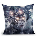 Reconstruction Throw Pillow By Cameron Grey
