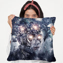 Reconstruction Throw Pillow By Cameron Grey