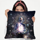 The Cosmic Ritual Throw Pillow By Cameron Grey