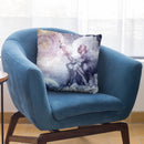 Awake In A Silver Land I Throw Pillow By Cameron Grey