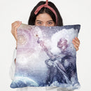 Awake In A Silver Land I Throw Pillow By Cameron Grey
