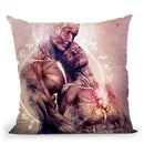 Between The Teardrops Throw Pillow By Cameron Grey