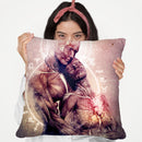 Between The Teardrops Throw Pillow By Cameron Grey