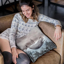 The Sea Throw Pillow By Christine Lindstrom