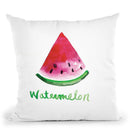 Watermelon Throw Pillow By Christine Lindstrom