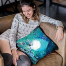 Wave Throw Pillow By Christine Lindstrom