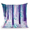 Night Walk Throw Pillow By Christine Lindstrom