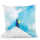 Peacock Iii Throw Pillow By Christine Lindstrom