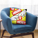 Making Of Mickey I Throw Pillow By Christian Mielu