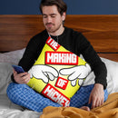 Making Of Mickey I Throw Pillow By Christian Mielu