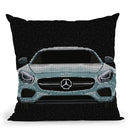 Amg-Gt Throw Pillow By Christian Mielu