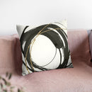 Gilded Enso Iv Throw Pillow By Chris Paschke