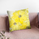Sunshine Cosmos I Throw Pillow By Chris Paschke