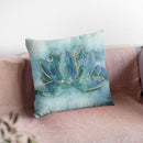 Buddha Lotus Throw Pillow By Chris Paschke