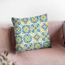 Mediterranean Breeze Step 03B Throw Pillow By Daphne Brissonnet