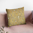 Color My World Spice Mosaic Throw Pillow By Daphne Brissonnet